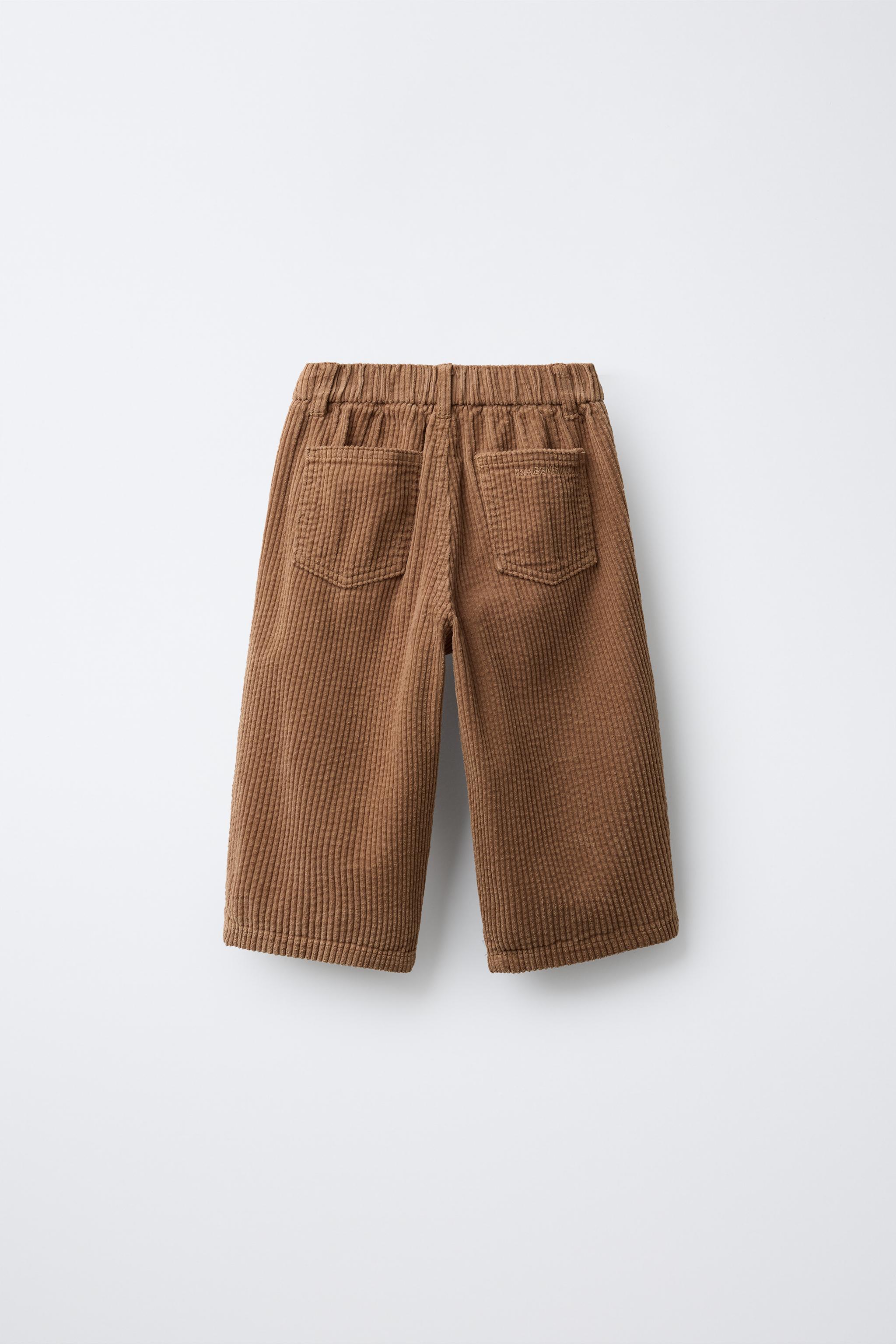 BENSIMON ® X ZARA STRAIGHT CORDUROY PANTS
